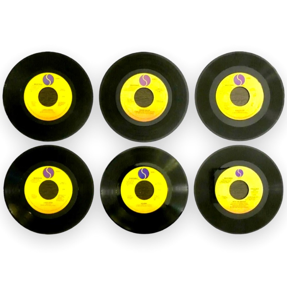 MADONNA ~ 7" VINYL RECORD SET ~ USA 1983-84 1st Editions ~ 38+ YRS! RARE VINTAGE